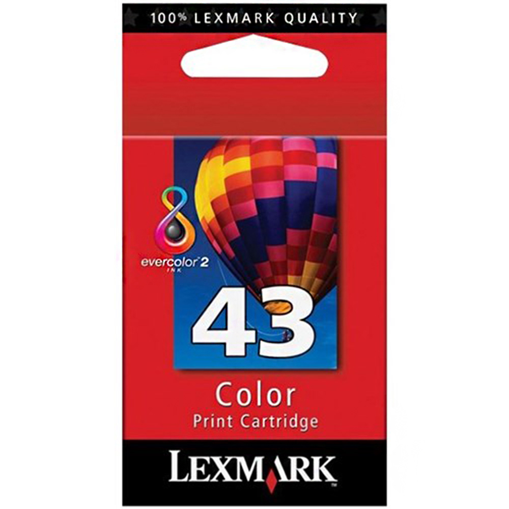 Lexmark #43 Colour Print Cartrdge 350pgs-P350